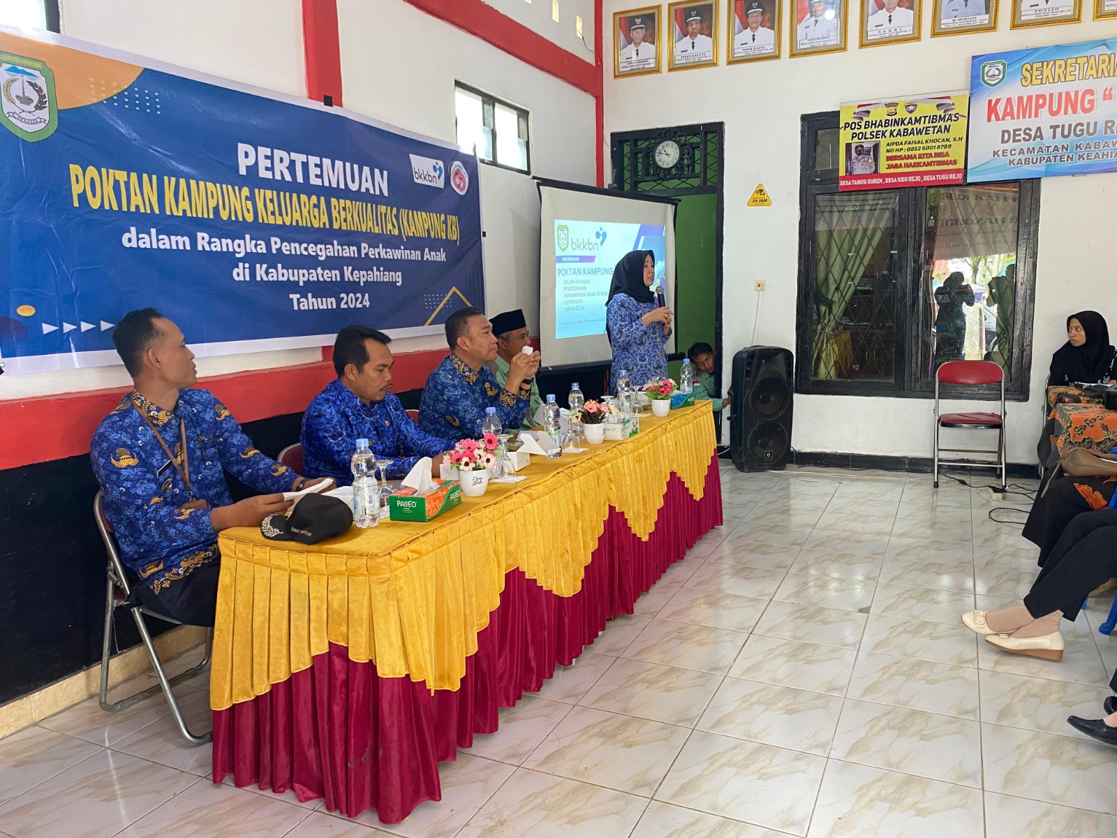 DPPKBP3A Kabupaten Kepahiang Selenggarakan Pertemuan Poktan Kampung Keluarga Berkualitas untuk Pencegahan Perkawinan Anak di 15 Desa/Kelurahan